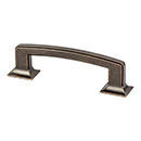 4067-1WVB-P - Hearthstone - 3" cc Cabinet Pull - Weathered Verona Bronze