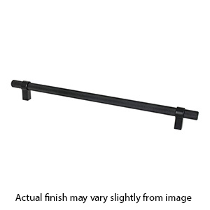 5041-4055-P - Radial Reign - 12" cc Cabinet Pull - Matte Black