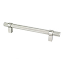 5027-4BPN-P - Radial Reign - 6-5/16" cc Cabinet Pull - Brushed Nickel
