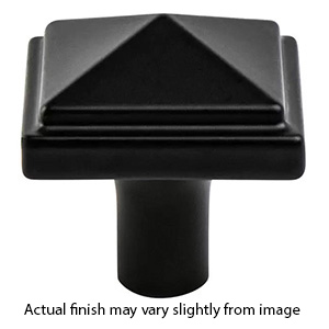 3049-155-P - Rhapsody - 1-3/16" Pyramid Cabinet Knob - Black