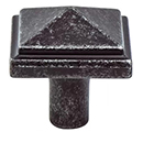 3050-155-P - Rhapsody - 1-3/16" Pyramid Cabinet Knob - Weathered Iron