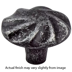 3053-155-P - Rhapsody - 1-5/16" Spiral Cabinet Knob - Weathered Iron