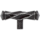3047-155-P - Rhapsody - 2-1/2" Twisted Cabinet Knob - Weathered Iron
