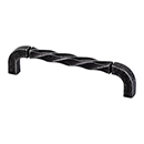 3041-155-P - Rhapsody - 5-1/16" cc Twisted Cabinet Pull - Weathered Iron