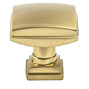 1276-1MDB-P - Tailored Traditional - 1-1/4" Cabinet Knob - Brushed Gold