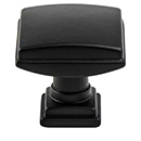1275-1055-P - Tailored Traditional - 1-1/4" Cabinet Knob - Matte Black