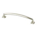 1290-1BPN-P - Tailored Traditional - 6-5/16" cc Cabinet Pull - Brushed Nickel