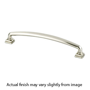 1296-1BPN-P - Tailored Traditional - 8-13/16" cc Cabinet Pull - Brushed Nickel