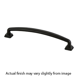 1293-1055-P - Tailored Traditional - 6-5/16" cc Cabinet Pull - Matte Black
