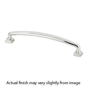 1298-1014-P - Tailored Traditional - 8-13/16" cc Cabinet Pull - Polished Nickel