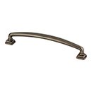 1291-10VB-P - Tailored Traditional - 6-5/16" cc Cabinet Pull - Verona Bronze