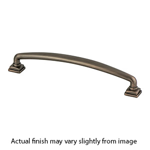 1297-10VB-P - Tailored Traditional - 8-13/16" cc Cabinet Pull - Verona Bronze