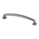 1295-1VTN-P - Tailored Traditional - 6-5/16" cc Cabinet Pull - Vintage Nickel