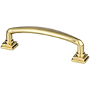 1282-1MDB-P - Tailored Traditional - 3-3/4" cc Cabinet Pull - Brushed Gold