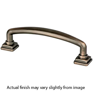 1285-10VB-P - Tailored Traditional - 5-1/16" cc Cabinet Pull - Verona Bronze