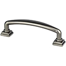 1283-1VTN-P - Tailored Traditional - 3-3/4" cc Cabinet Pull - Vintage Nickel