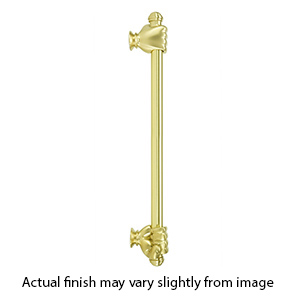 Carpe Diem - 18" cc Reeded/ Smooth Extra Large Fist Appliance Pull