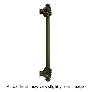 Carpe Diem - 15" cc Reeded/ Smooth Extra Large Fist Appliance Pull