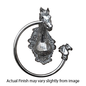 Ranch Living - Swing Towel Ring w/Tularosa Escutcheon (RH)