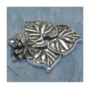 Garden - Triple Lily Pad Knob Escutcheon