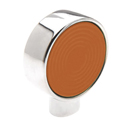 D9225 - Acrylic Collection - 1" Knob - Orange