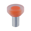 D9324 - Acrylic Collection - 15/16" Knob - Orange
