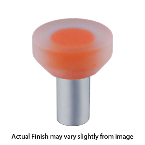 D9324 - Acrylic Collection - 15/16" Knob - Orange