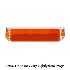 D102096 - Acrylic Collection - 3.75"cc Pull - Orange