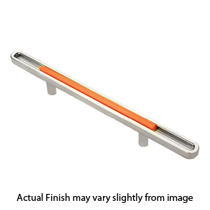 D100096 - Acrylic Collection - 3.75"cc Pull - Orange