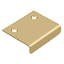 2" Angle Tab Pull - Brushed Brass