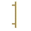86351 - Contemporary Brass - 12" Bar Appliance Pull - Satin Brass