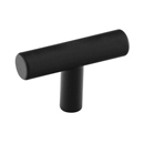 86357 - Contemporary Brass - 2" Bar Knob - Flat Black