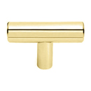 86357 - Contemporary Brass - 2" Bar Knob - Unlacquered Brass