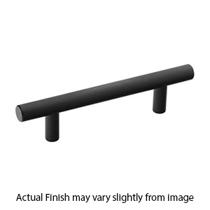 86360 - Contemporary Brass - 4" Bar Pull - Flat Black