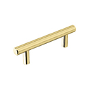 86358 - Contemporary Brass - 3" Bar Pull - Unlacquered Brass