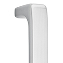 S86002 - Baden - 8" Glass Shower Door Pull - Brushed Stainless Steel