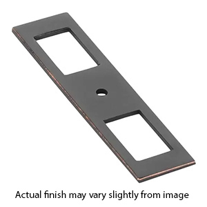 86921 - Modern Backplate for Cabinet Knob - Oil Rubbed Bronze