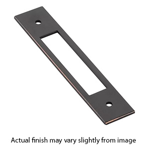 86924 - Modern Backplate for 6" cc Cabinet Pull - Oil Rubbed Bronze