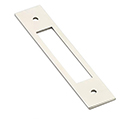 86922 - Modern Backplate for 4" cc Cabinet Pull - Polished Nickel