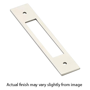 86926 - Modern Backplate for 10" cc Cabinet Pull - Polished Nickel