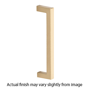 86711 - Modern Rectangular - Warwick 12"cc Appliance Pull - Satin Brass