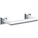 2284 - Modern Tubular - Double Post Paper Holder - Polished Chrome