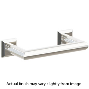 2284 - Modern Tubular - Double Post Paper Holder - Polished Nickel