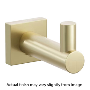 2286 - Modern Tubular - Single Hook - Satin Brass
