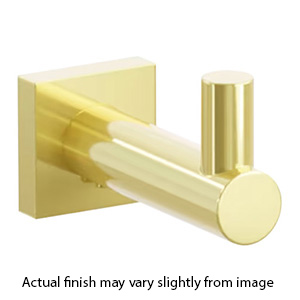 2286 - Modern Tubular - Single Hook - Unlacquered Brass
