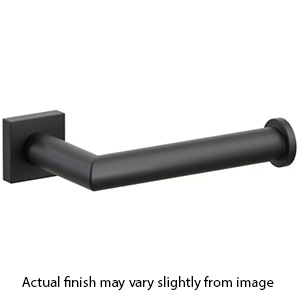 2283 - Modern Tubular - Single Post Paper Holder - Flat Black