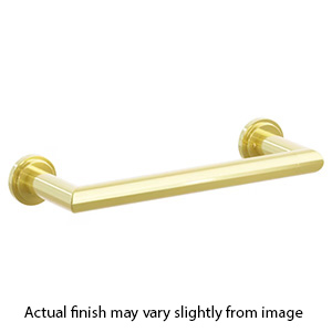 28108 - Modern Tubular - 24" Towel Bar - Unlacquered Brass