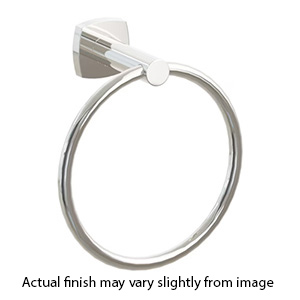 2282 - Modern Tubular - Towel Ring - Polished Nickel