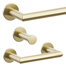 Modern Tubular - Satin Brass