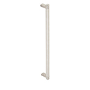 12" cc Select Knurled Appliance Rectangular Pull - Satin Nickel